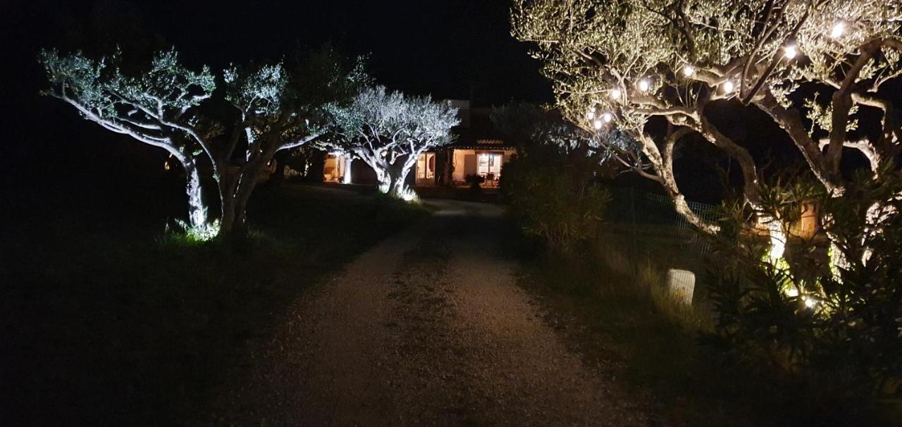 Le Mas Des Oliviers Puget-Ville Exterior foto